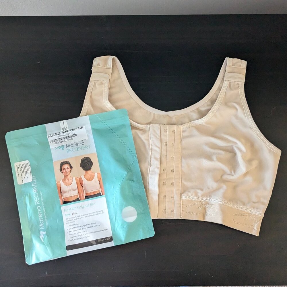 Marena Surgical Recovery Bra Size 36 B/C